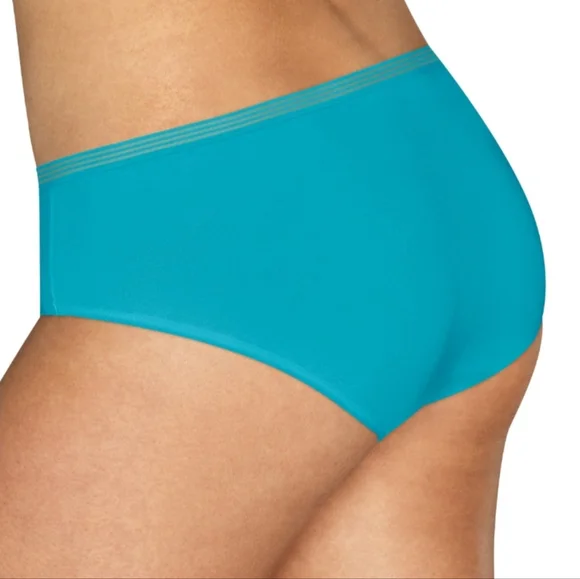 Hanes 6 Pack Hipsters - Picture 3 of 5